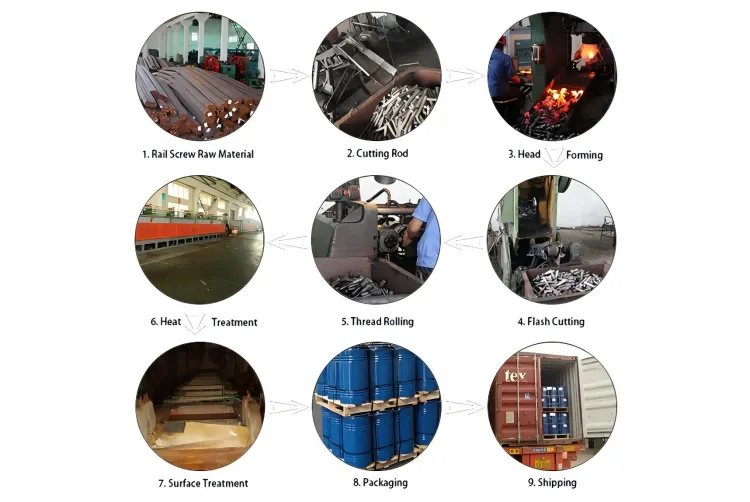 Track and Railway Screw Spike Track and Railway Screw Spike